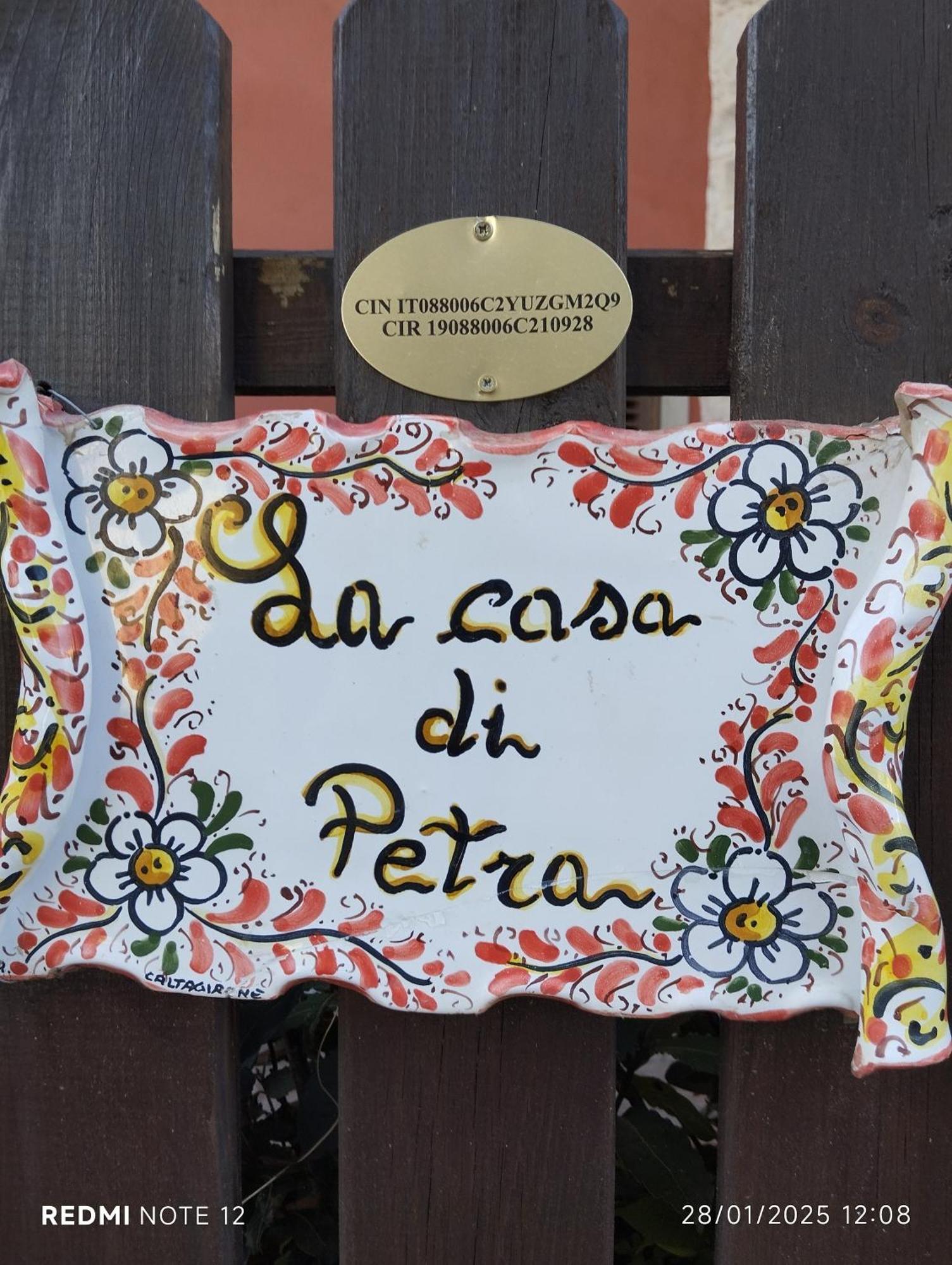 Ferienwohnung La Casa Di Petra Modica Exterior foto